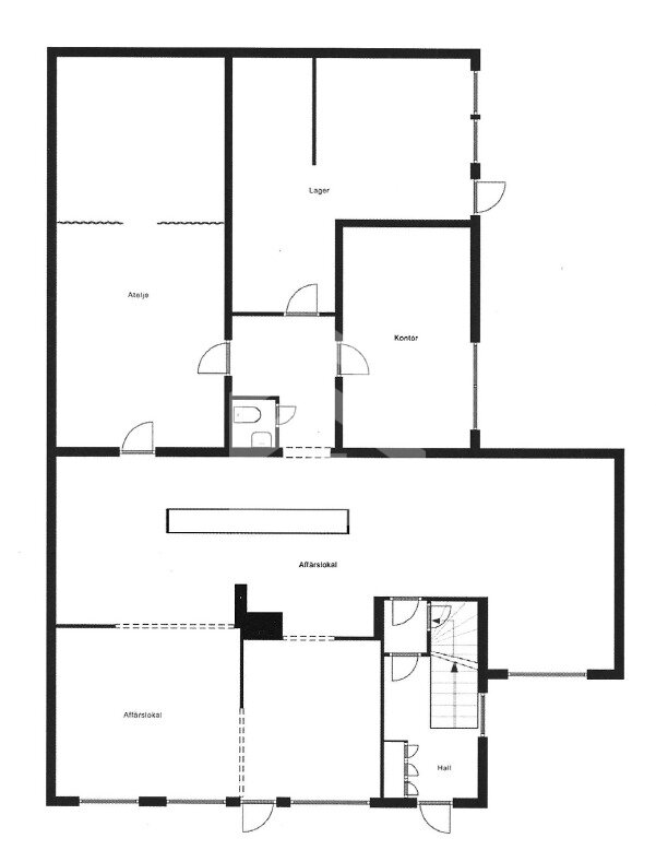 Exklusives Wohn- und Geschäftshaus direkt am Fluss Emån – Ein Juwel in Schweden / Småland