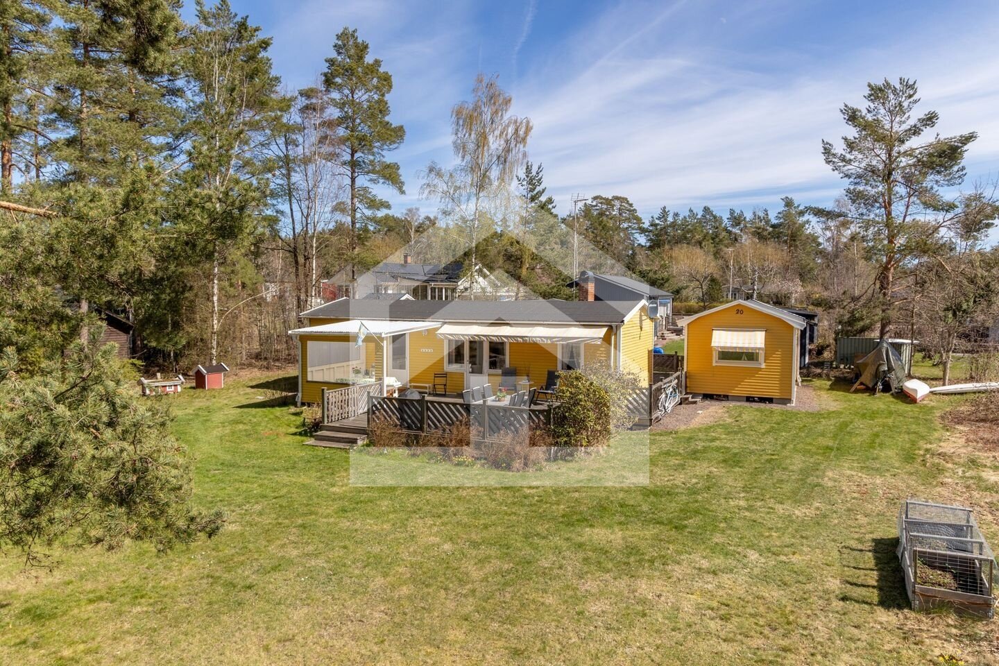 Großzügiges Ferienhaus mit Meerblick auf der Insel Oknö in Schweden