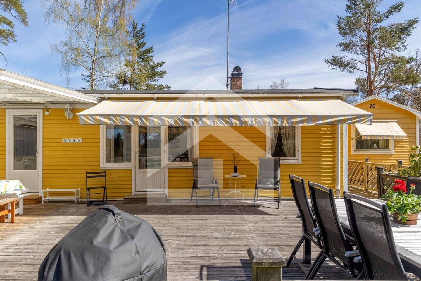 Großzügiges Ferienhaus mit Meerblick auf der Insel Oknö in Schweden