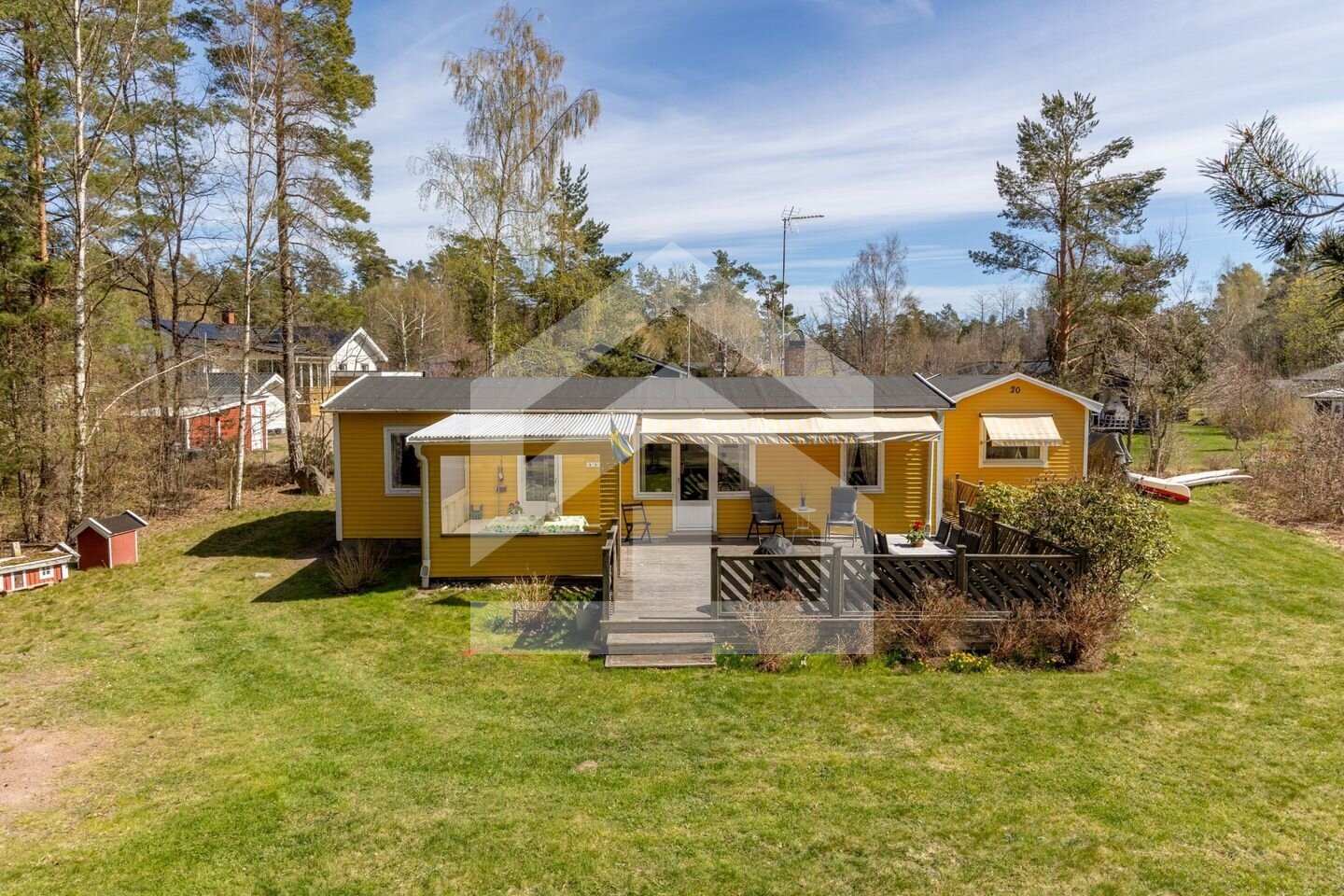 Großzügiges Ferienhaus mit Meerblick auf der Insel Oknö in Schweden