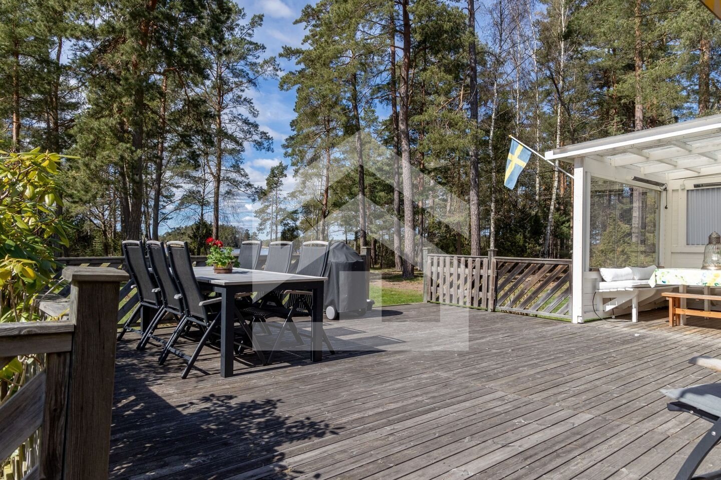Großzügiges Ferienhaus mit Meerblick auf der Insel Oknö in Schweden