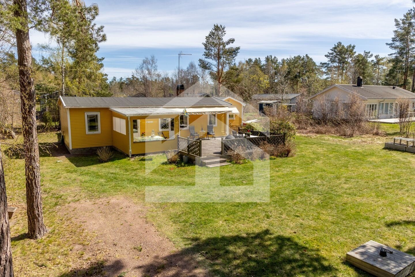 Großzügiges Ferienhaus mit Meerblick auf der Insel Oknö in Schweden 
