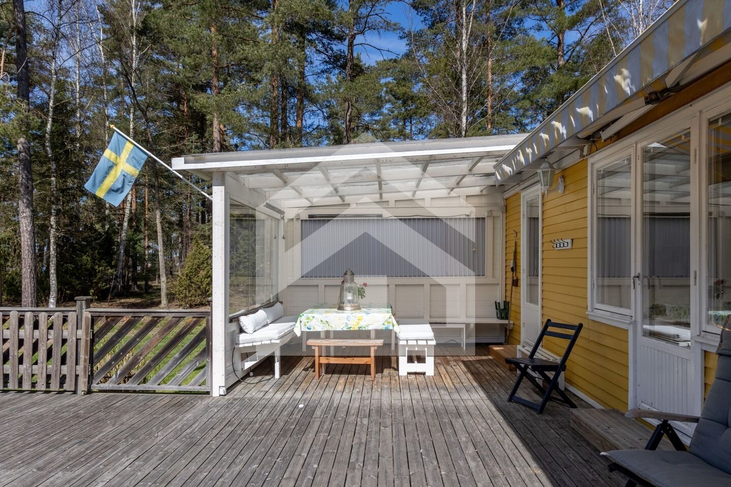 Großzügiges Ferienhaus mit Meerblick auf der Insel Oknö in Schweden
