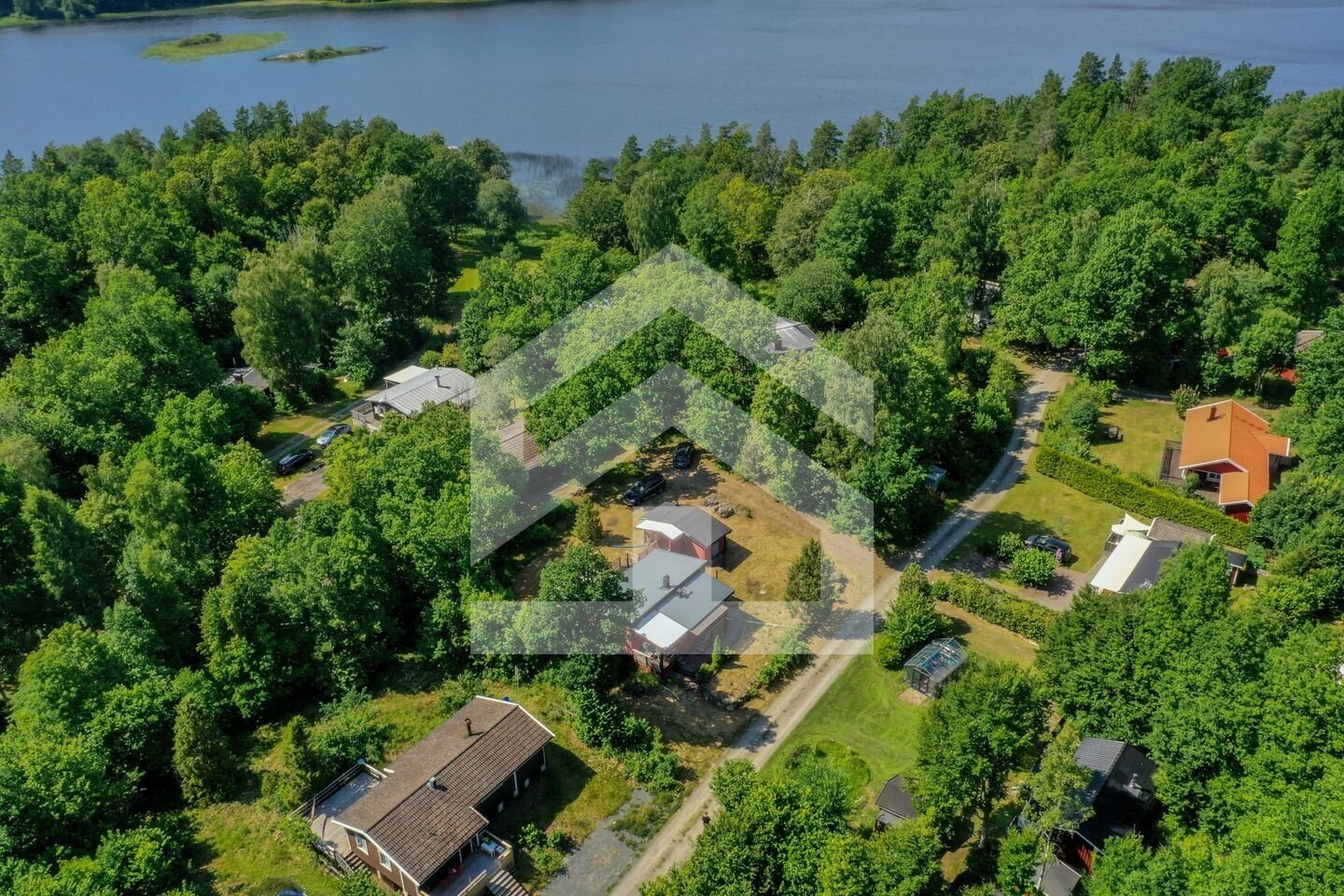 Dein eigenes Seeparadies in Schweden: Stilvolles Schwedenhaus mit Sauna & Badesee in Småland